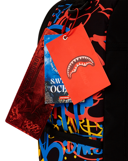 SMURFS NEON DRIP DLXSR BACKPACK