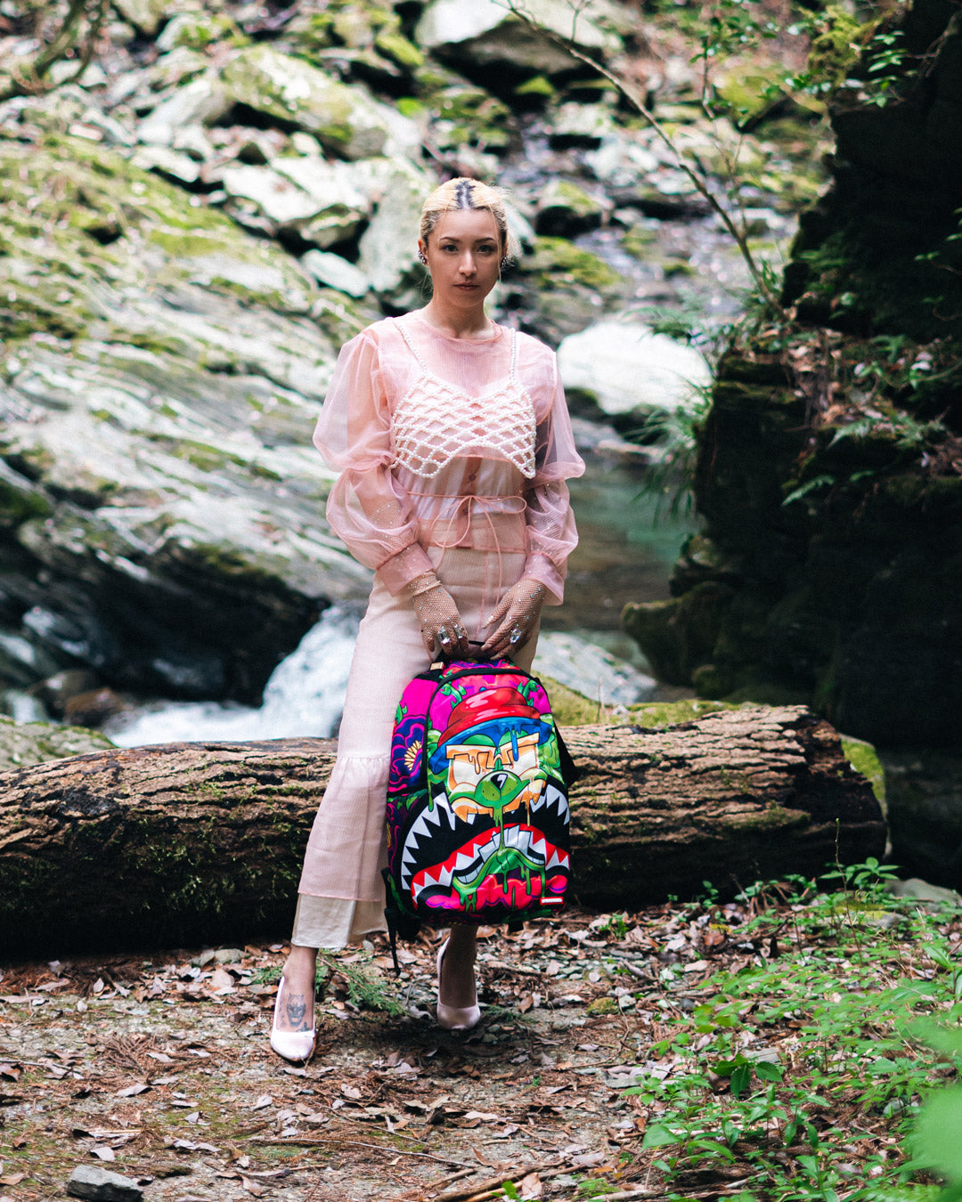 MONEYBEAR MEAN LEAN SHARK MACHINE BACKPACK