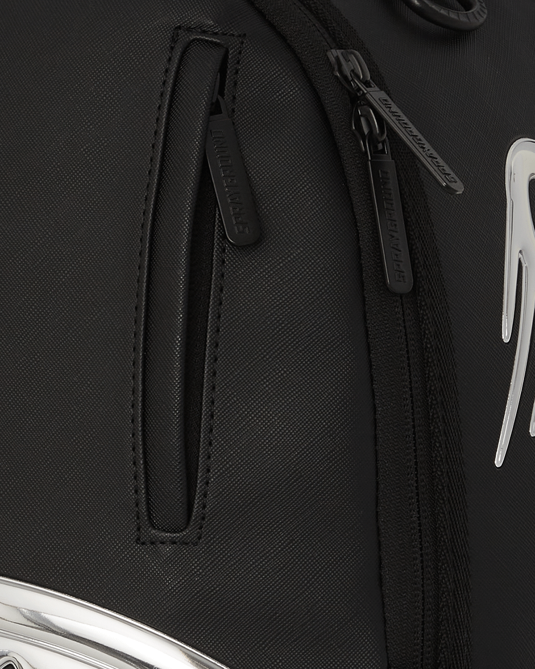 METALLIC TO THE TOUCH EXTRA DRIP BACKPACK