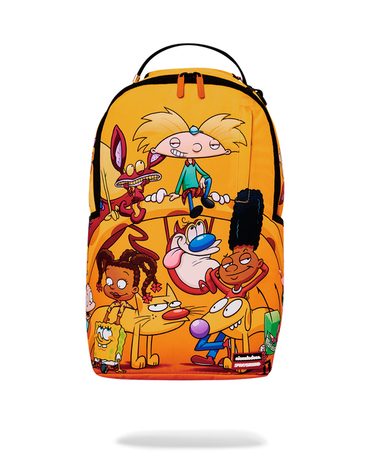 90s NICK CAT DOG SHARK MOUTH DLXSR BACKPACK