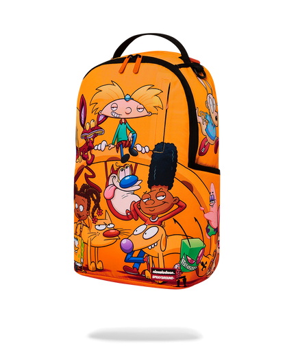 90s NICK CAT DOG SHARK MOUTH DLXSR BACKPACK