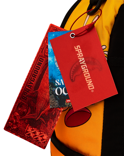 90s NICK CAT DOG SHARK MOUTH DLXSR BACKPACK