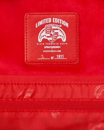 PORSCHE AHEAD COLLAB BACKPACK - LIMITED EDITION