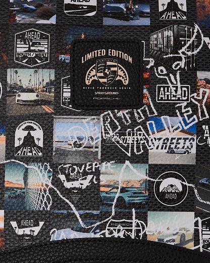 PORSCHE AHEAD COLLAB BACKPACK - LIMITED EDITION