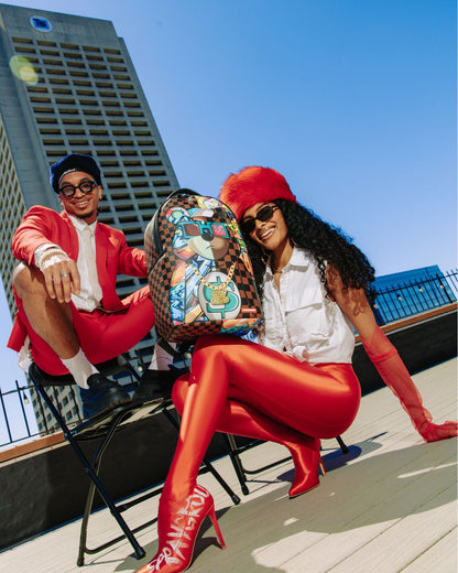 MONEYBEAR DON'T CARE DLXSV BACKPACK