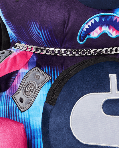 SHARKCLUB ELECTRONICA MONEYBEAR TEDDYBEAR BACKPACK