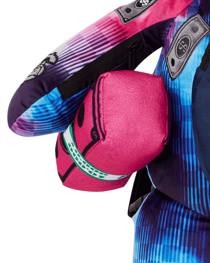 SHARKCLUB ELECTRONICA MONEYBEAR TEDDYBEAR BACKPACK