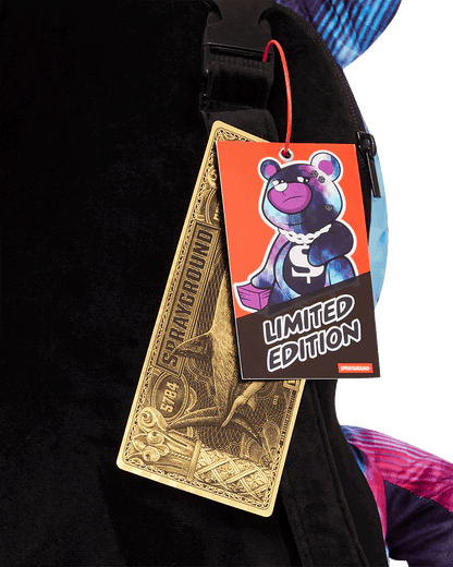 SHARKCLUB ELECTRONICA MONEYBEAR TEDDYBEAR BACKPACK