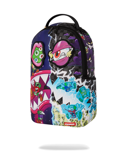 MONEY BOYS SPLIT CRAZY EYES - 6 REMOVABLE VELCRO EYE PATCHES