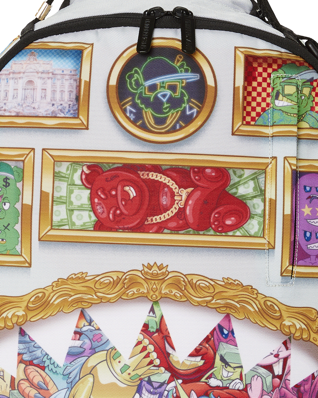 MONEYBEAR ART CRITIQUE BACKPACK