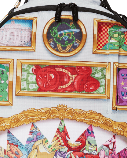 MONEYBEAR ART CRITIQUE BACKPACK