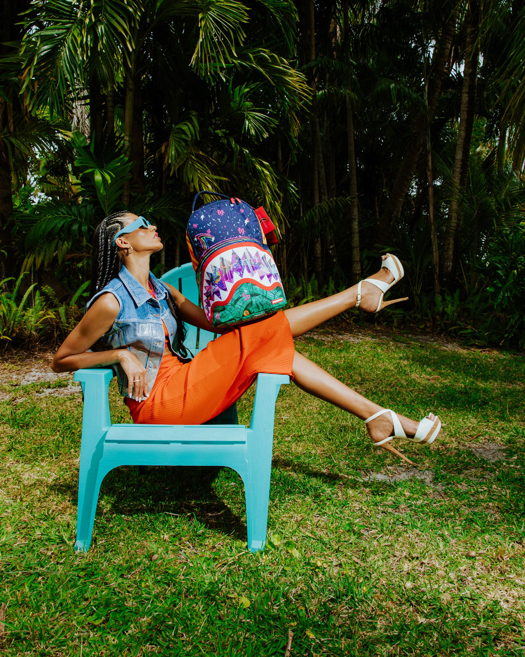 NOT ON MY LEVEL DLXSR BACKPACK