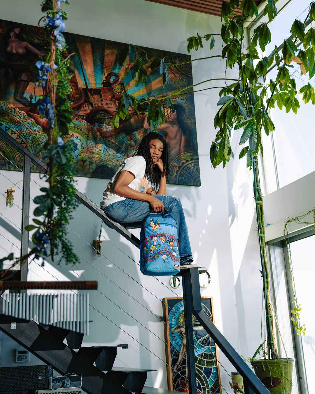 RUGRATS PLAYPEN SHARKMOUTH DLXSR BACKPACK