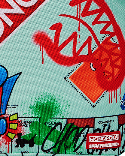 MONOPOLY DO NOT PASS GO DLXSR BACKPACK