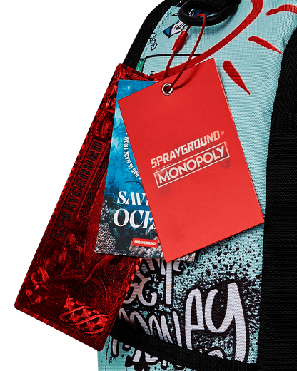 MONOPOLY DO NOT PASS GO DLXSR BACKPACK