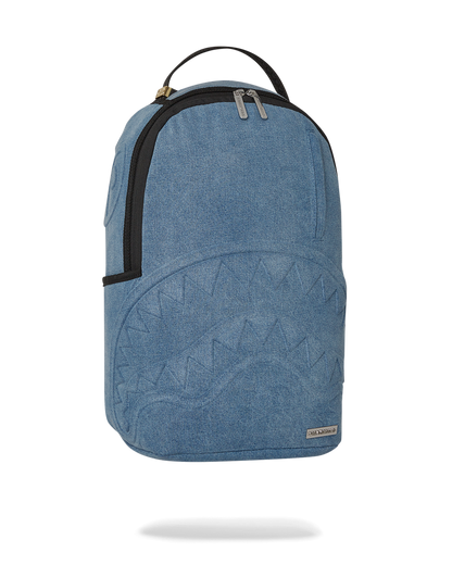 STONE WASH 3D SHARK BACKPACK
