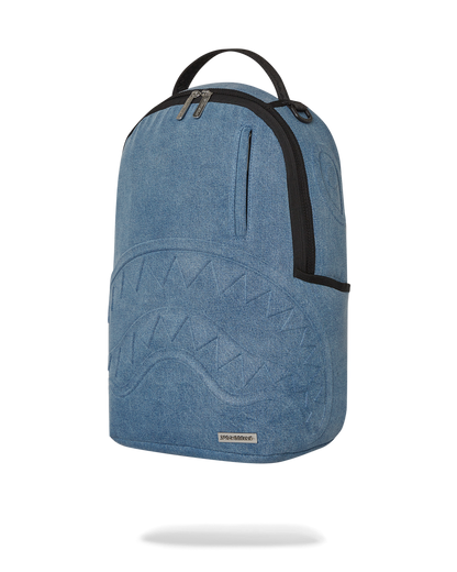 STONE WASH 3D SHARK BACKPACK