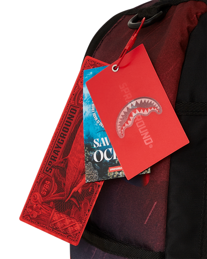 CAT WOMAN BIKER DLXSR BACKPACK