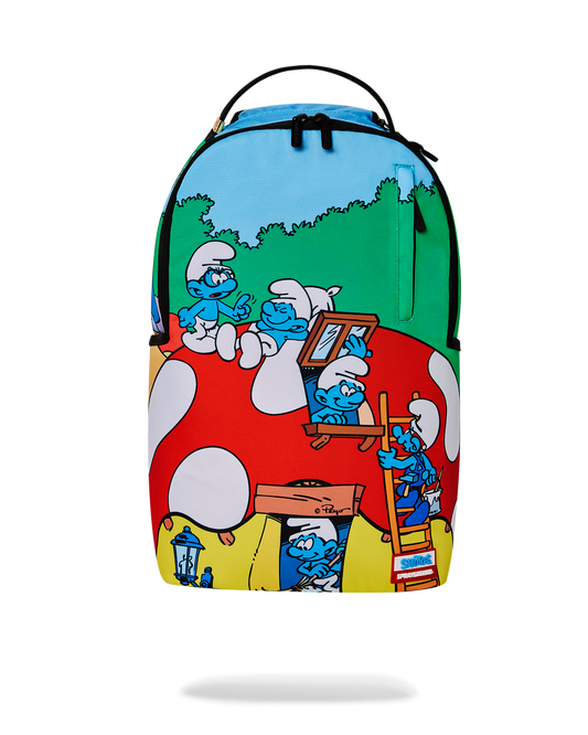 SMURFS MUSHROOM VILLAGE BACKPACK