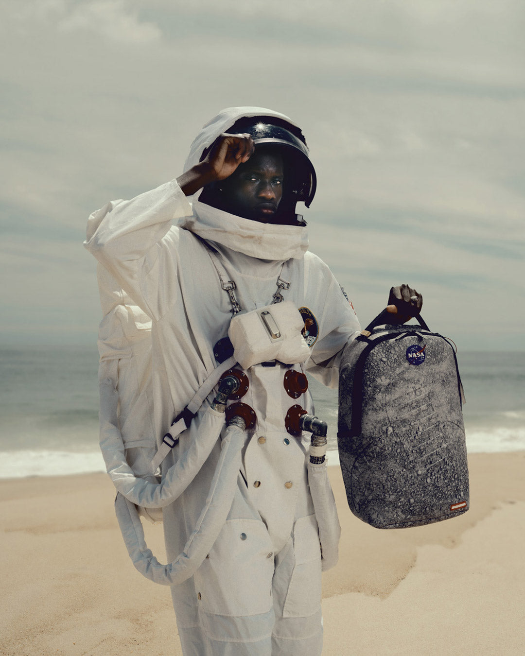 STEP INTO THE FUTURE - NASA COLLAB MOON SHARK 3D MOLDED