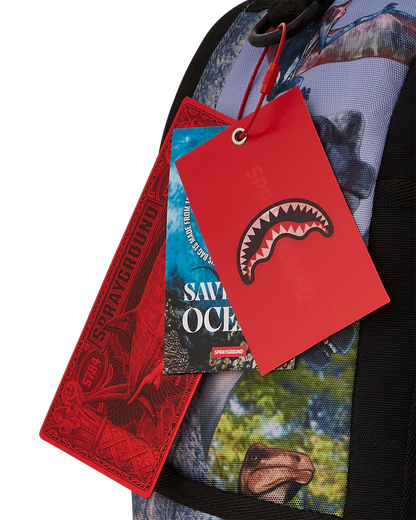 WELCOME TO JURASSIC SHARK BACKPACK