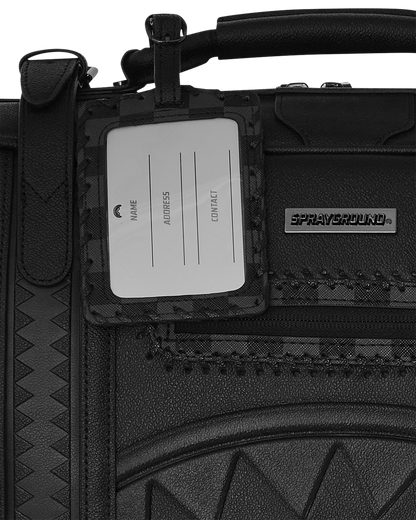 REALITY CHECK VINTAGE HANDHELD CARRY-ON CONVERTS TO BACKPACK