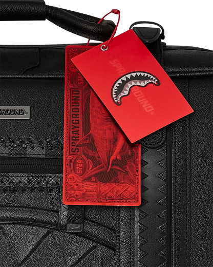 REALITY CHECK VINTAGE HANDHELD CARRY-ON CONVERTS TO BACKPACK