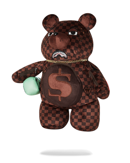 LENTICULAR EFFECTS MONEYBEAR TEDDYBEAR BACKPACK