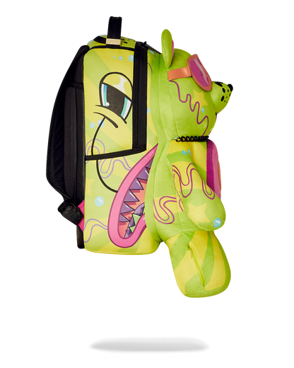 SLIME DIME MONEYBEAR TEDDYBEAR ON BACKPACK