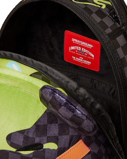 SLIME DIME MONEYBEAR TEDDYBEAR ON BACKPACK