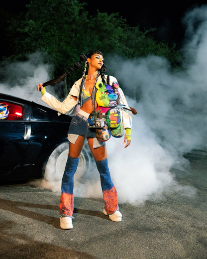 SHARK MASTERPIECES MONEYBEAR TEDDYBEAR BACKPACK