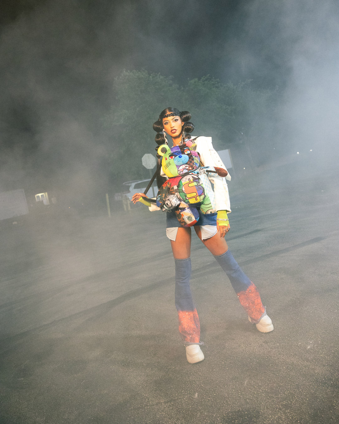 SHARK MASTERPIECES MONEYBEAR TEDDYBEAR BACKPACK