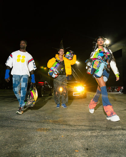 SHARK MASTERPIECES MONEYBEAR TEDDYBEAR BACKPACK