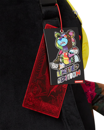 SHARK MASTERPIECES MONEYBEAR TEDDYBEAR BACKPACK