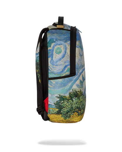 THE MET VAN GOGH WHEAT FIELD WITH CYPRESSES BACKPACK