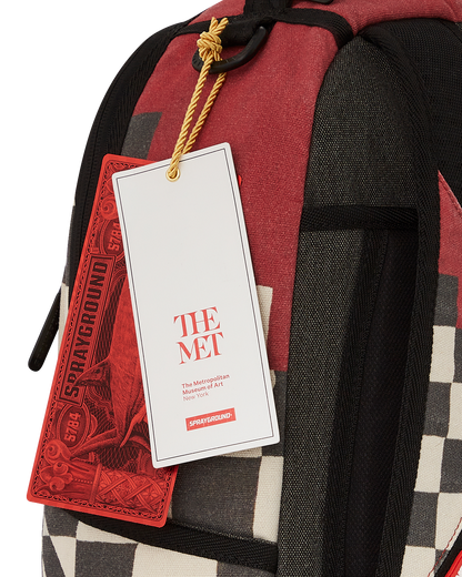 THE MET INCA CHECKERBOARD BACKPACK
