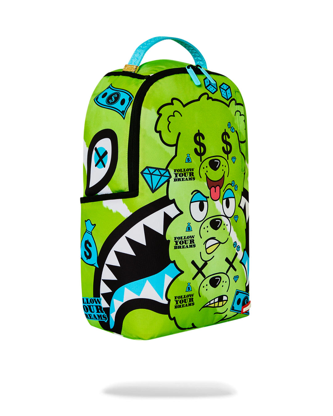 MONEY BEAR SEEING TRIPLE DLXSR BACKPACK