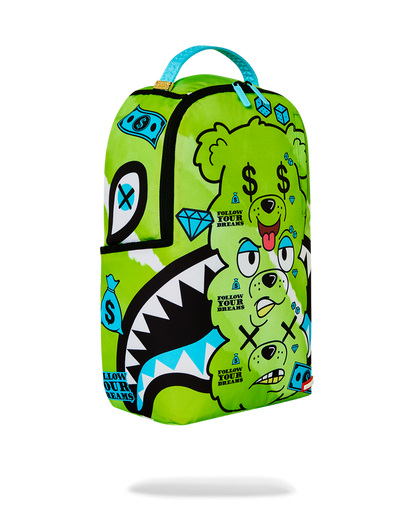 MONEY BEAR SEEING TRIPLE DLXSR BACKPACK