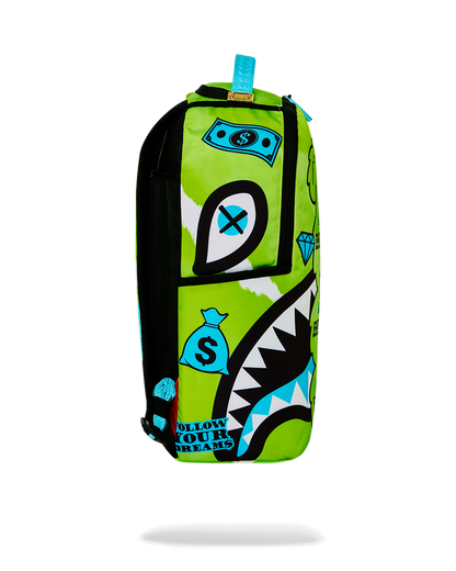 MONEY BEAR SEEING TRIPLE DLXSR BACKPACK