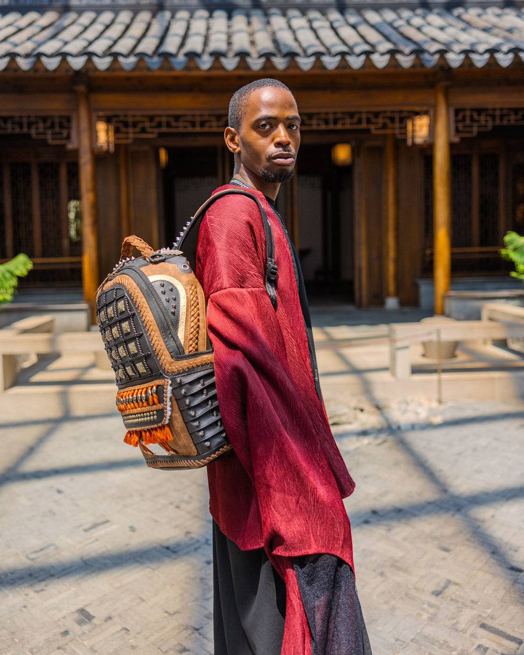 THE MET JAPANESE SAMURAI ARMOR BACKPACK