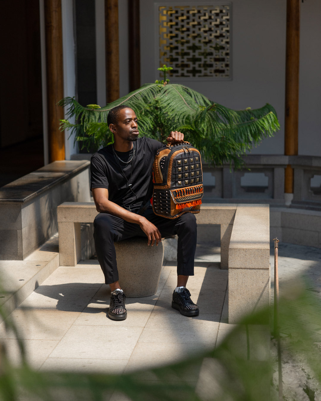 THE MET JAPANESE SAMURAI ARMOR BACKPACK