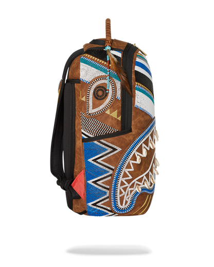 THE MET KUBA KINGDOM HEADDRESS BACKPACK