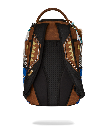 THE MET KUBA KINGDOM HEADDRESS BACKPACK