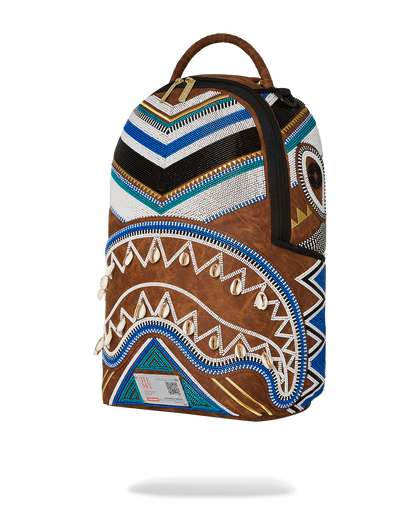 THE MET KUBA KINGDOM HEADDRESS BACKPACK