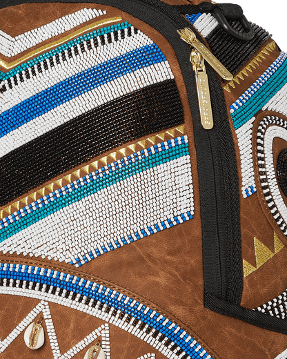 THE MET KUBA KINGDOM HEADDRESS BACKPACK