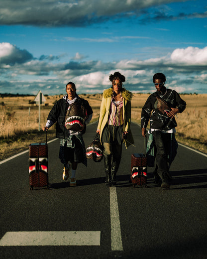 SHARKS IN PARIS BLUR EFFECT BACKPACK