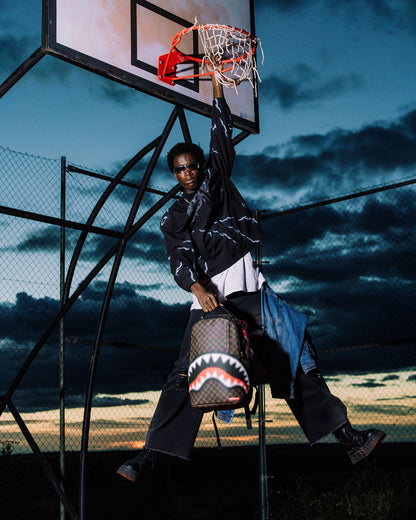 SHARKS IN PARIS BLUR EFFECT BACKPACK