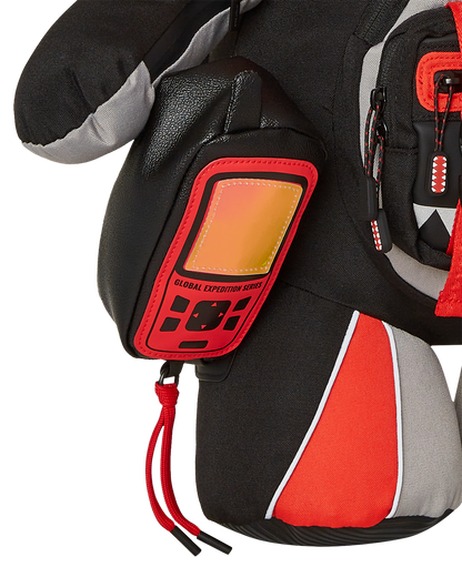 SKY HIGH SEEKERS ARCTIC GPS MONEYBEAR BACKPACK