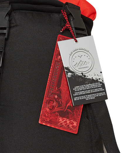 SKY HIGH SEEKERS ARCTIC GPS MONEYBEAR BACKPACK