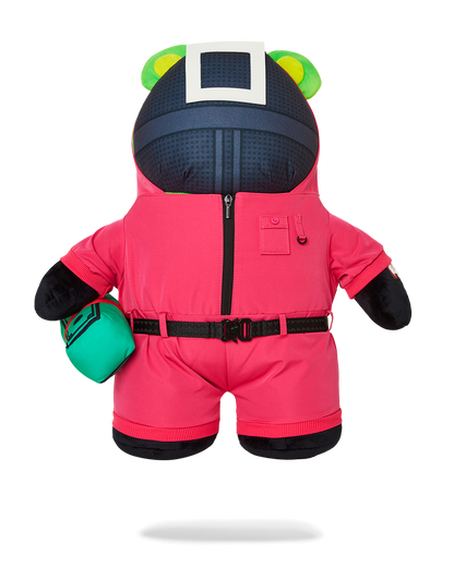SQUID GAME COLLAB PINK SOLDIERS BEAR BACKPACK